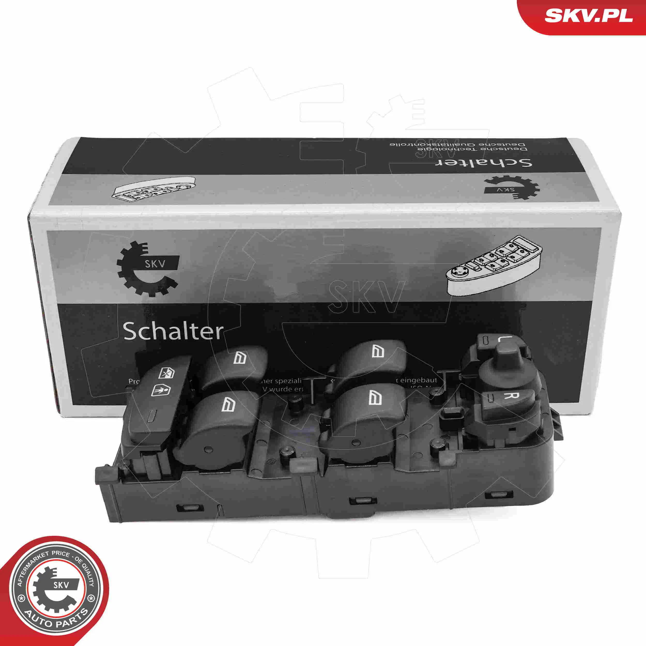 Schalter, Fensterheber vorne links ESEN SKV 37SKV215
