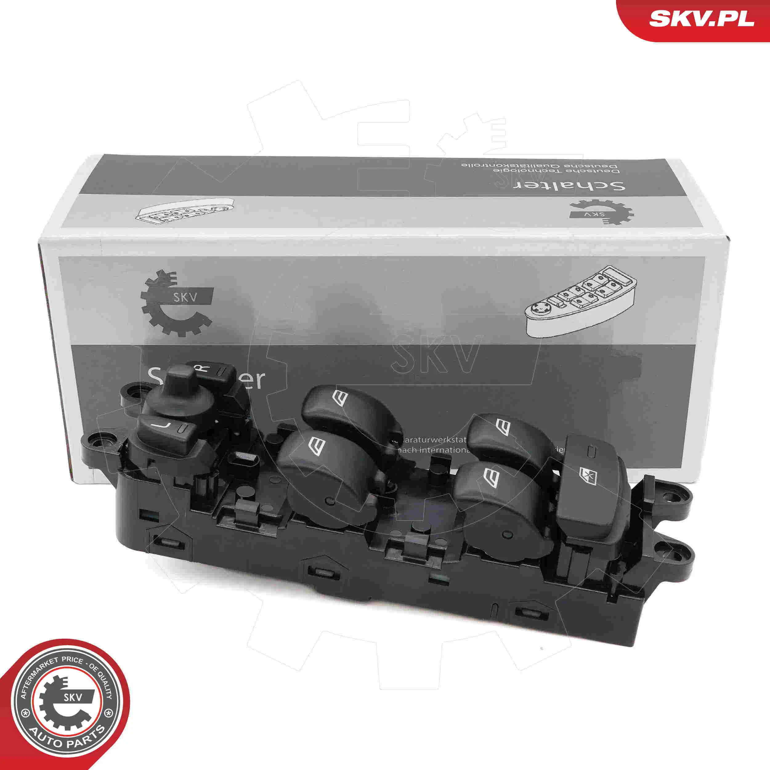 Schalter, Fensterheber vorne links ESEN SKV 37SKV216