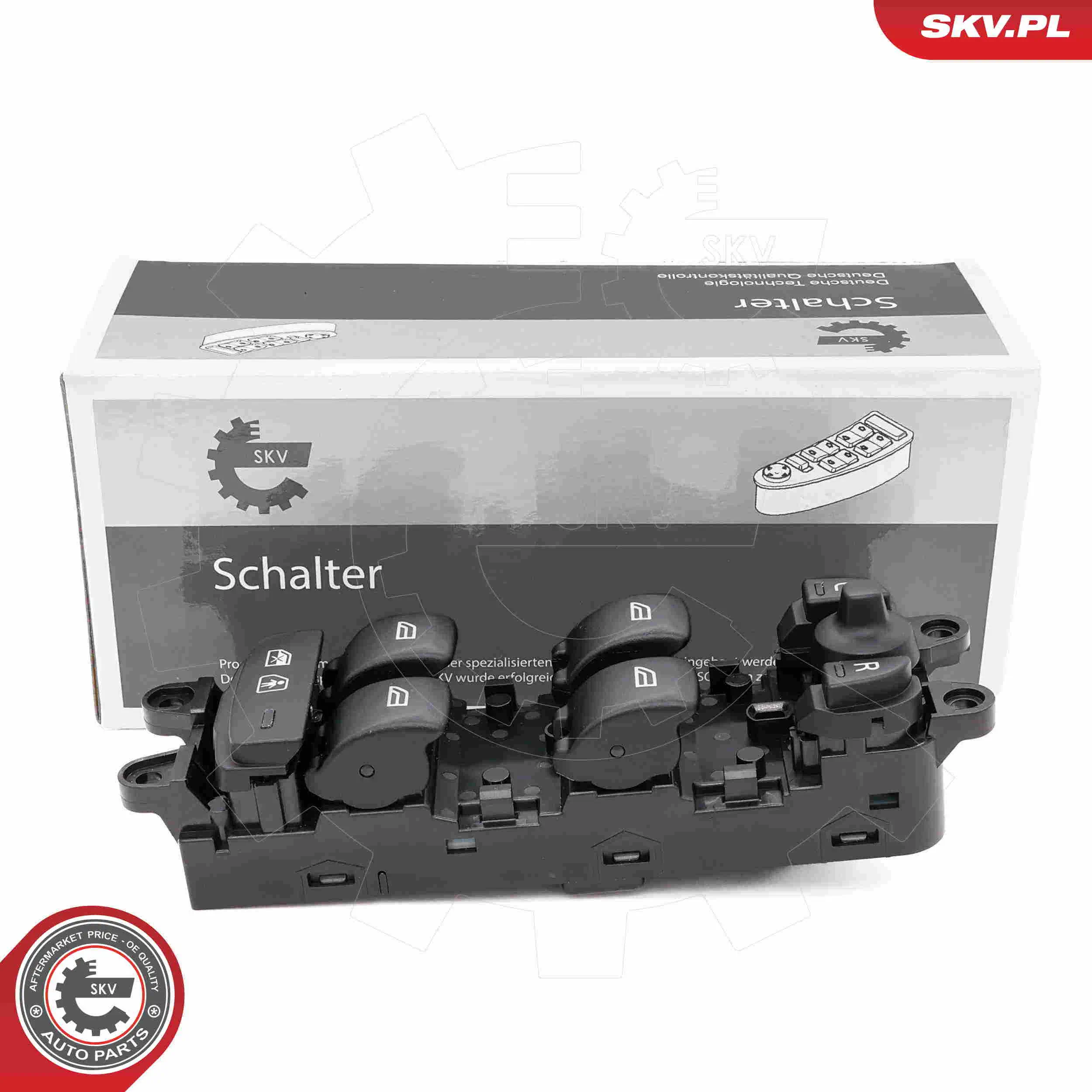 Schalter, Fensterheber vorne links ESEN SKV 37SKV217