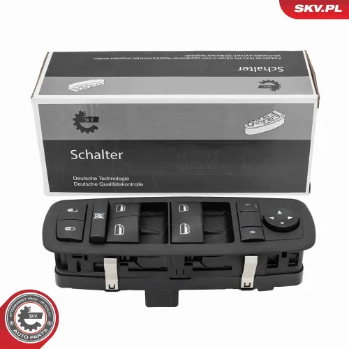 Schalter, Fensterheber vorne links ESEN SKV 37SKV225 Bild Schalter, Fensterheber vorne links ESEN SKV 37SKV225