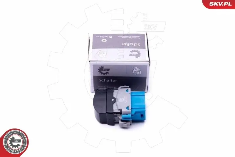 Schalter, Fensterheber 12 V beifahrerseitig ESEN SKV 37SKV333