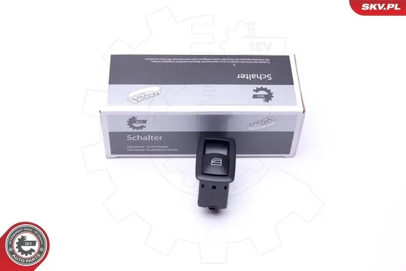 Schalter, Fensterheber 12 V vorne beifahrerseitig ESEN SKV 37SKV347