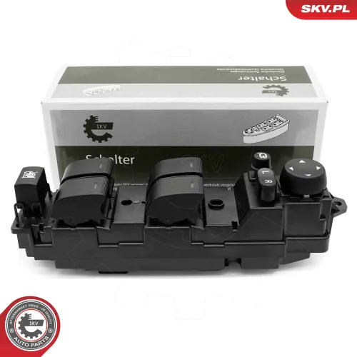 Schalter, Fensterheber 12 V fahrerseitig ESEN SKV 37SKV421 Bild Schalter, Fensterheber 12 V fahrerseitig ESEN SKV 37SKV421