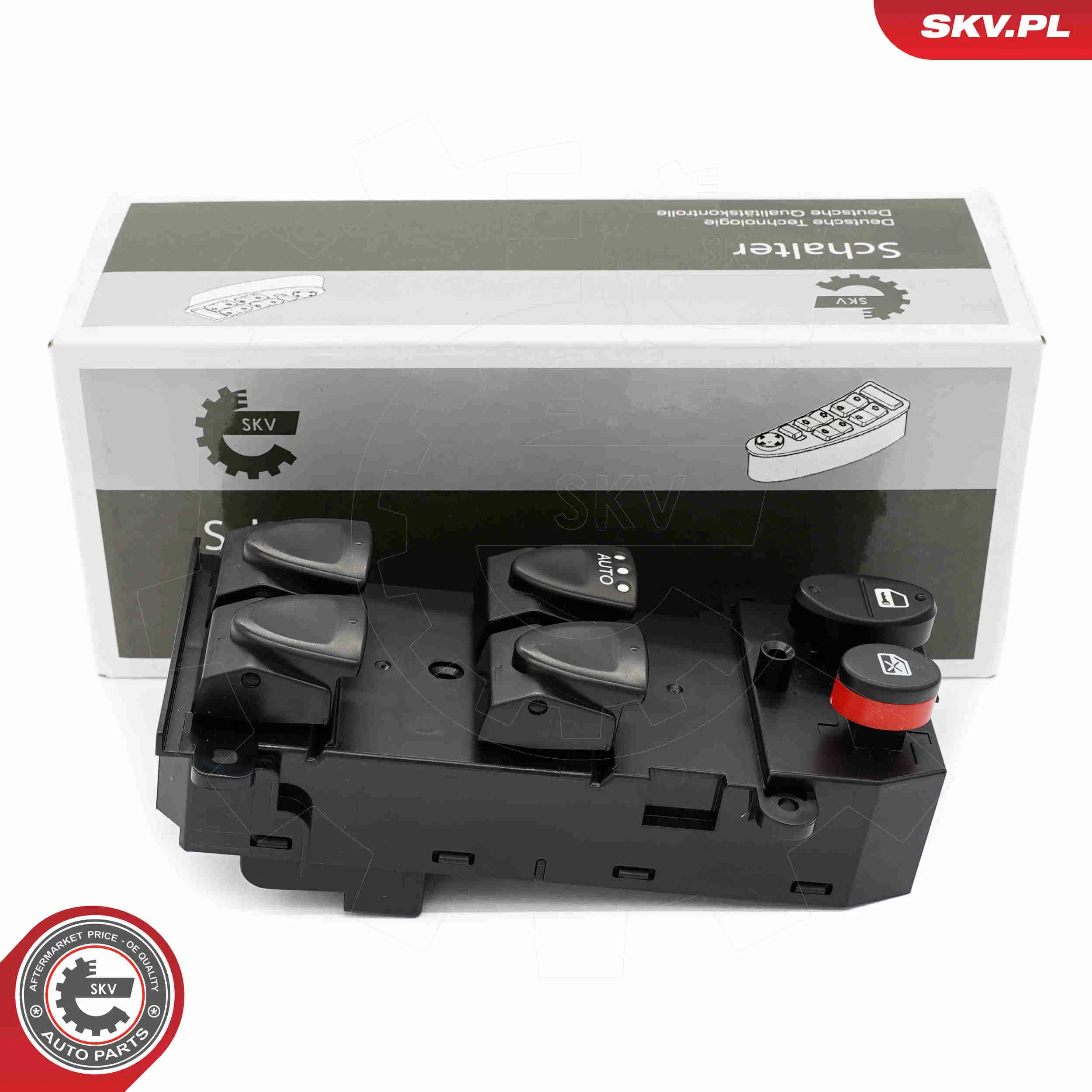 Schalter, Fensterheber fahrerseitig ESEN SKV 37SKV437