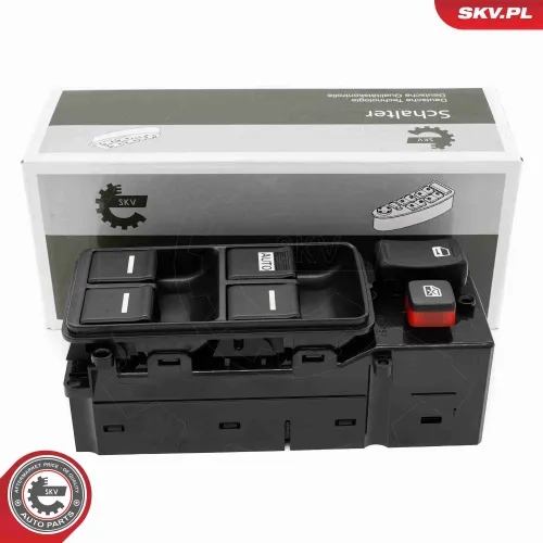 Schalter, Fensterheber vorne links fahrerseitig ESEN SKV 37SKV438 Bild Schalter, Fensterheber vorne links fahrerseitig ESEN SKV 37SKV438