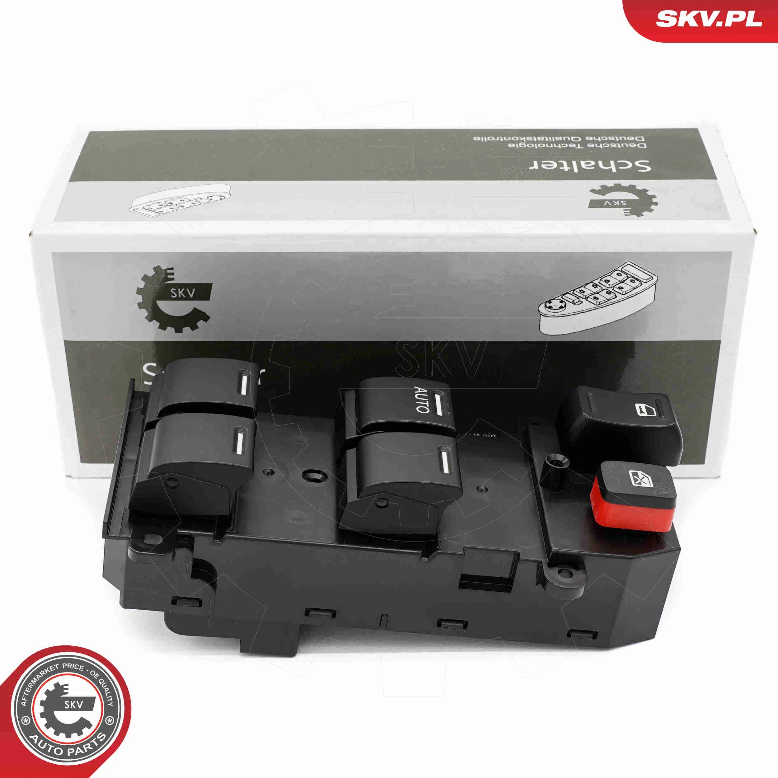 Schalter, Fensterheber fahrerseitig ESEN SKV 37SKV451