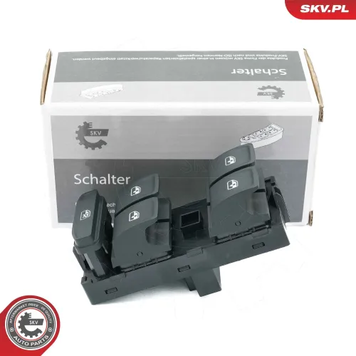 Schalter, Fensterheber fahrerseitig ESEN SKV 37SKV467 Bild Schalter, Fensterheber fahrerseitig ESEN SKV 37SKV467