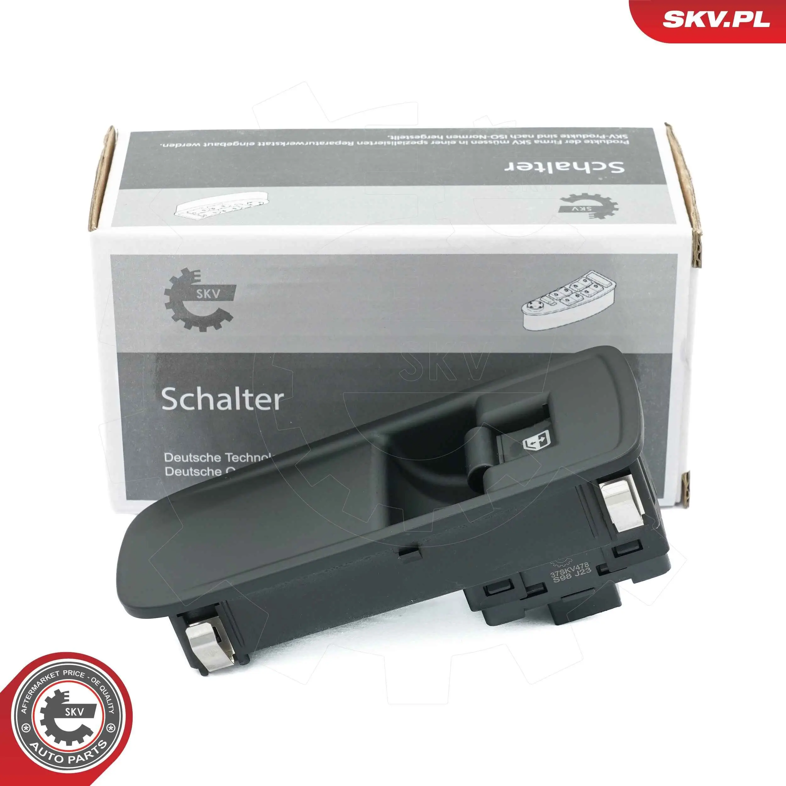 Schalter, Fensterheber vorne rechts ESEN SKV 37SKV478