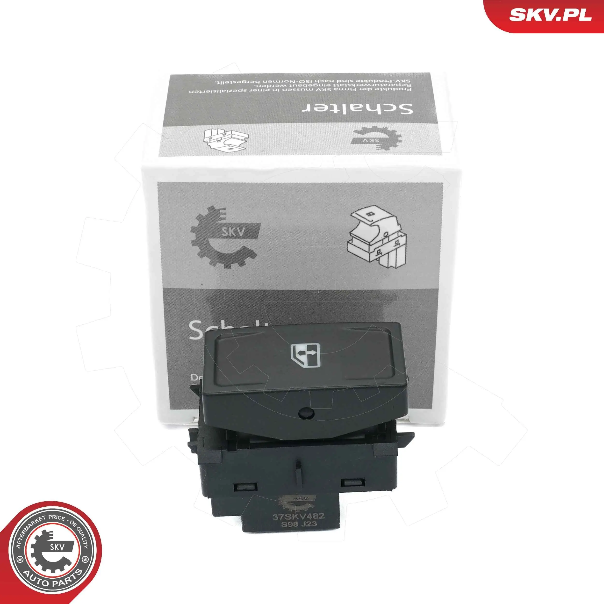 Schalter, Fensterheber hinten rechts ESEN SKV 37SKV482