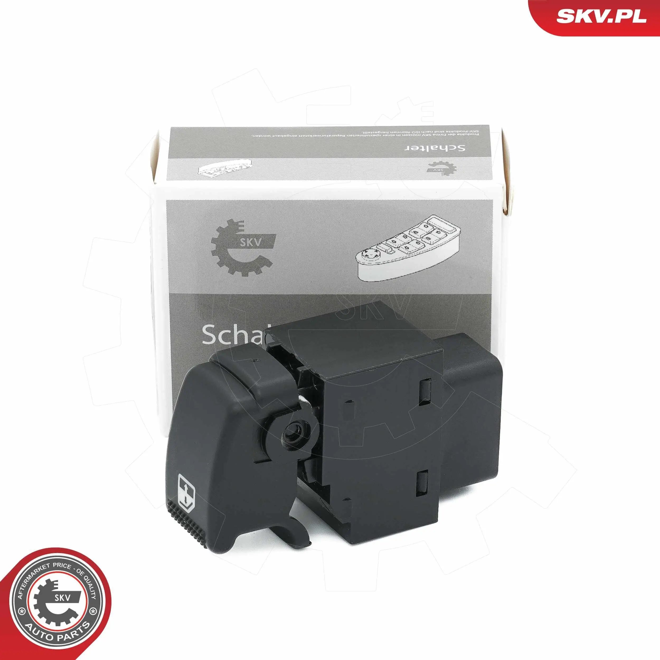 Schalter, Fensterheber Innenraum ESEN SKV 37SKV489