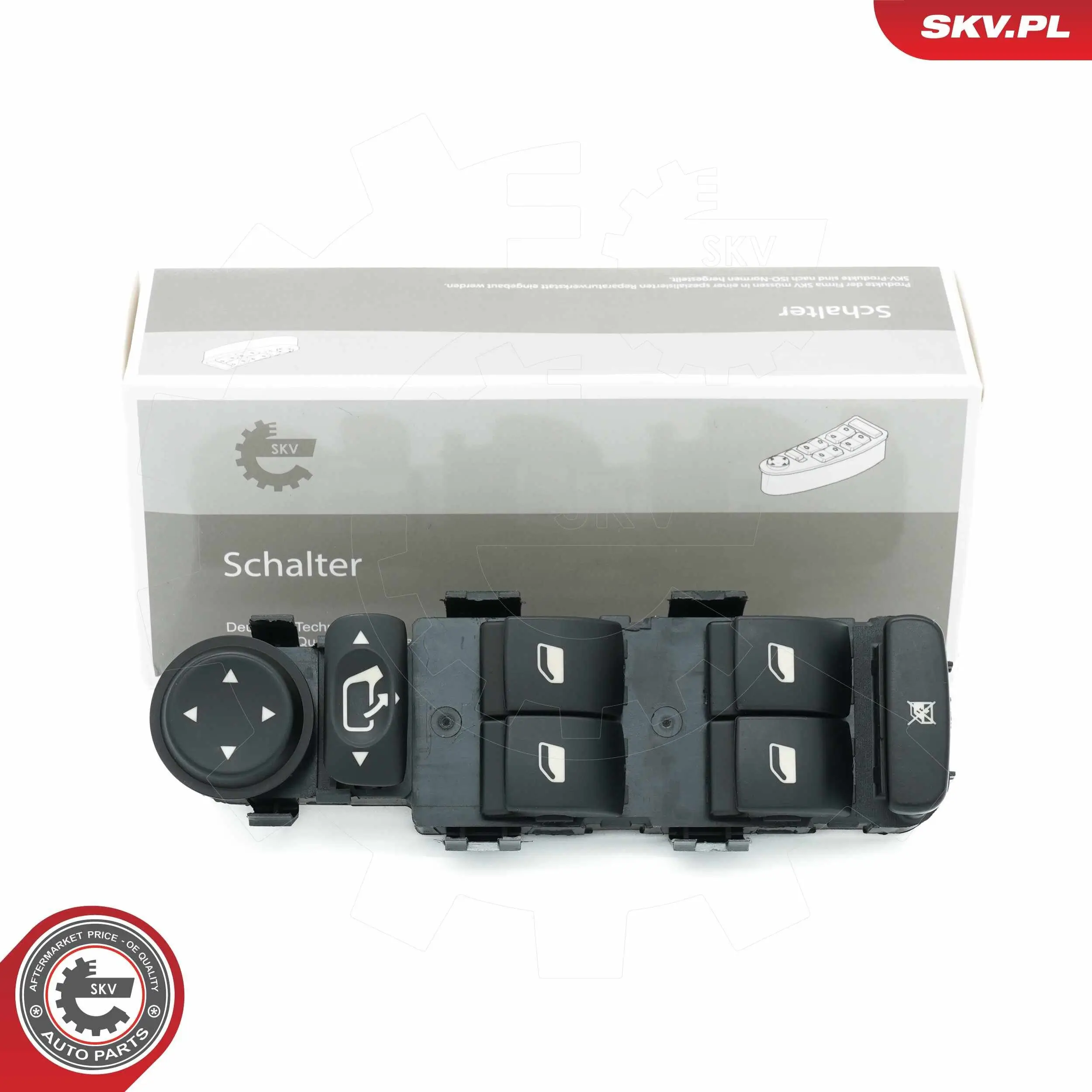 Schalter, Fensterheber fahrerseitig ESEN SKV 37SKV490