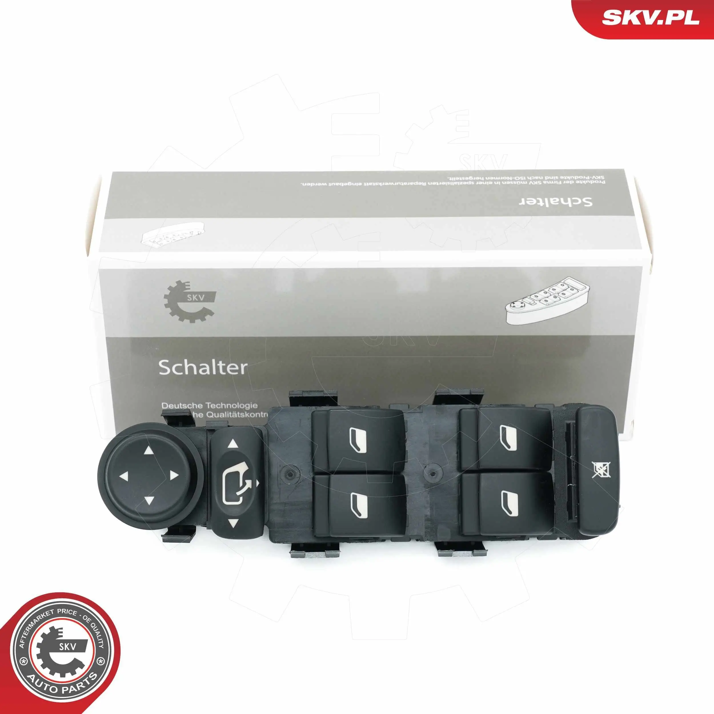 Schalter, Fensterheber fahrerseitig ESEN SKV 37SKV492