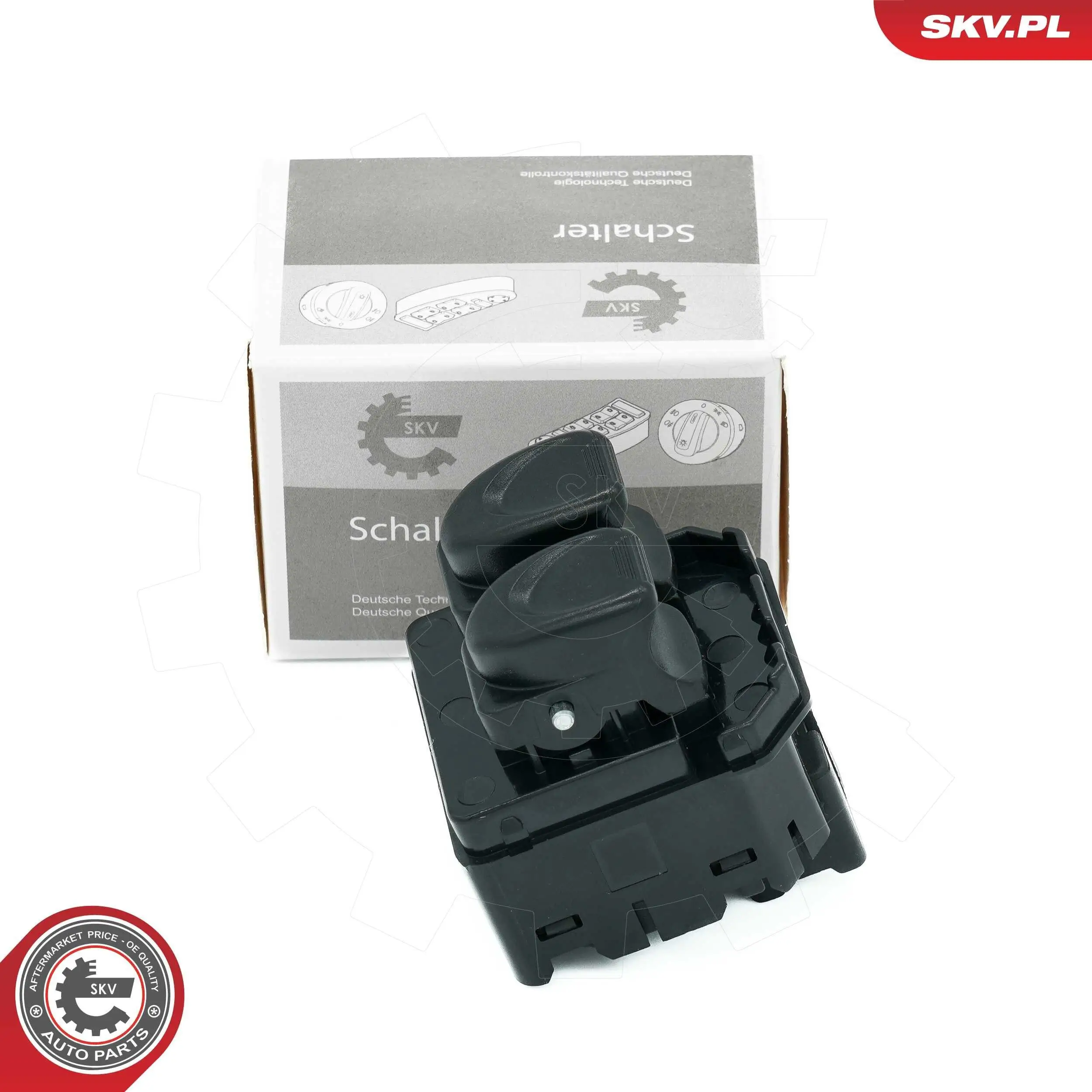 Schalter, Fensterheber vorne links fahrerseitig ESEN SKV 37SKV506