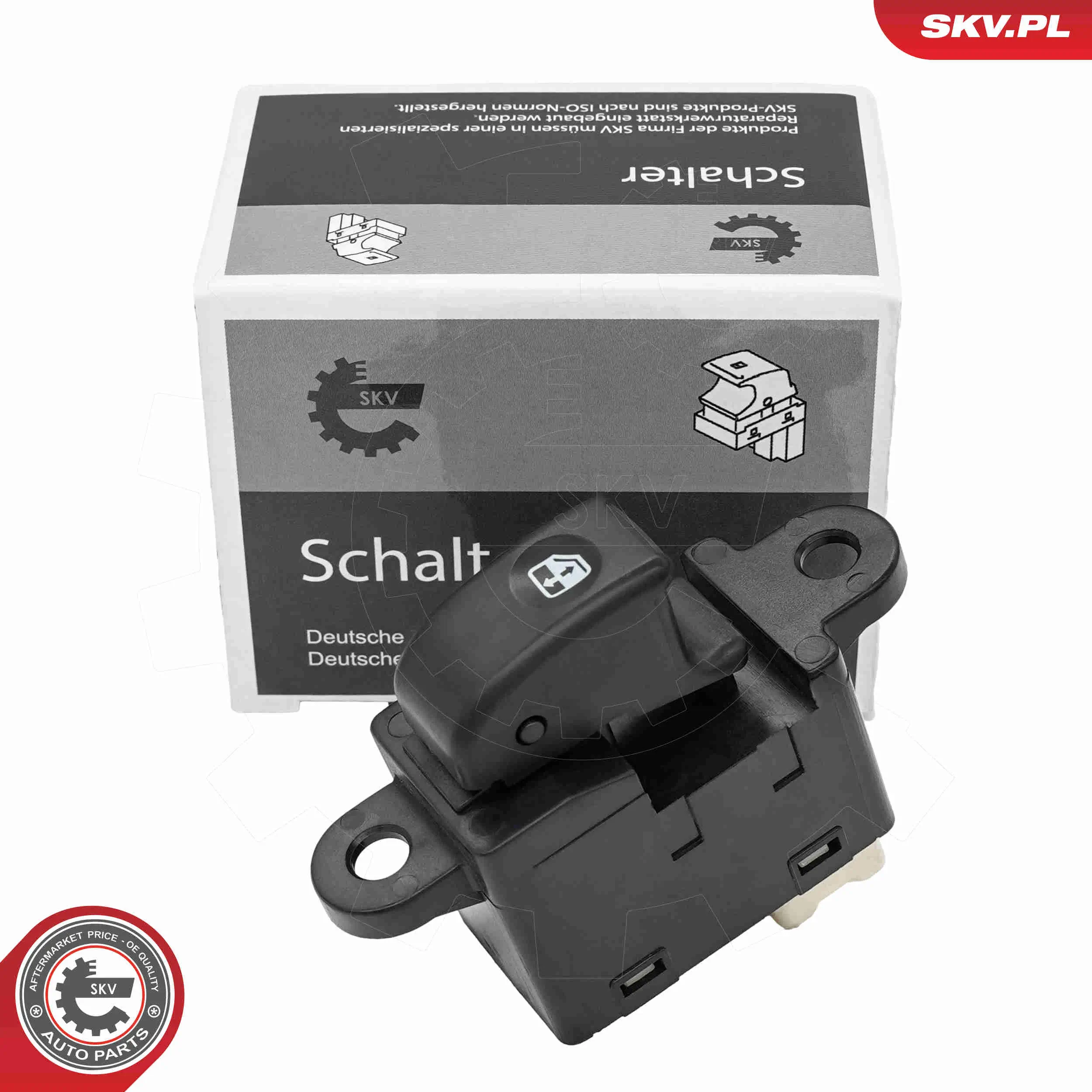 Schalter, Fensterheber 12 V vorne links ESEN SKV 37SKV515