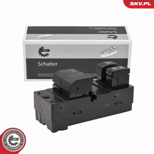 Schalter, Fensterheber 12 V vorne links ESEN SKV 37SKV519 Bild Schalter, Fensterheber 12 V vorne links ESEN SKV 37SKV519