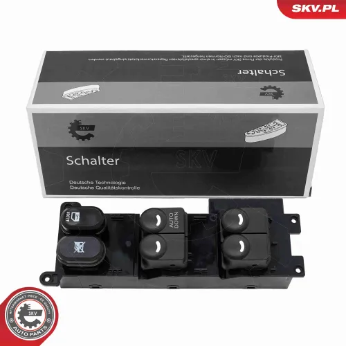 Schalter, Fensterheber 12 V links ESEN SKV 37SKV537 Bild Schalter, Fensterheber 12 V links ESEN SKV 37SKV537