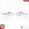 Antriebswelle Vorderachse links ESEN SKV 40SKV004 Bild Antriebswelle Vorderachse links ESEN SKV 40SKV004
