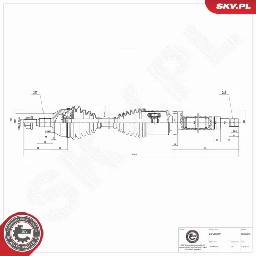 Bremssattel Vorderachse rechts ESEN SKV 44SKV302 Bild Bremssattel Vorderachse rechts ESEN SKV 44SKV302