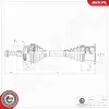Antriebswelle Vorderachse links ESEN SKV 40SKV026 Bild Antriebswelle Vorderachse links ESEN SKV 40SKV026