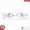 Antriebswelle Vorderachse links ESEN SKV 40SKV036 Bild Antriebswelle Vorderachse links ESEN SKV 40SKV036