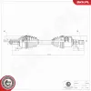 Antriebswelle Vorderachse links ESEN SKV 40SKV057 Bild Antriebswelle Vorderachse links ESEN SKV 40SKV057