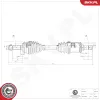 Antriebswelle Hinterachse links ESEN SKV 40SKV133