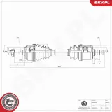 Bremssattel Vorderachse rechts ESEN SKV 44SKV762