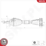 Antriebswelle ESEN SKV 40SKV283