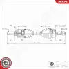 Antriebswelle Vorderachse links ESEN SKV 40SKV336 Bild Antriebswelle Vorderachse links ESEN SKV 40SKV336