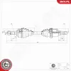 Antriebswelle Vorderachse links ESEN SKV 40SKV346 Bild Antriebswelle Vorderachse links ESEN SKV 40SKV346