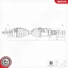 Antriebswelle Vorderachse rechts ESEN SKV 40SKV364 Bild Antriebswelle Vorderachse rechts ESEN SKV 40SKV364