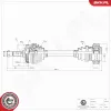 Antriebswelle Vorderachse links Vorderachse rechts ESEN SKV 40SKV377 Bild Antriebswelle Vorderachse links Vorderachse rechts ESEN SKV 40SKV377