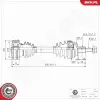 Antriebswelle Vorderachse rechts ESEN SKV 40SKV423 Bild Antriebswelle Vorderachse rechts ESEN SKV 40SKV423