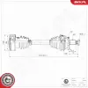 Antriebswelle Vorderachse rechts ESEN SKV 40SKV434 Bild Antriebswelle Vorderachse rechts ESEN SKV 40SKV434