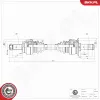 Antriebswelle Hinterachse links Hinterachse rechts ESEN SKV 40SKV453 Bild Antriebswelle Hinterachse links Hinterachse rechts ESEN SKV 40SKV453