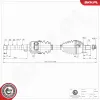 Antriebswelle Vorderachse rechts ESEN SKV 40SKV456 Bild Antriebswelle Vorderachse rechts ESEN SKV 40SKV456