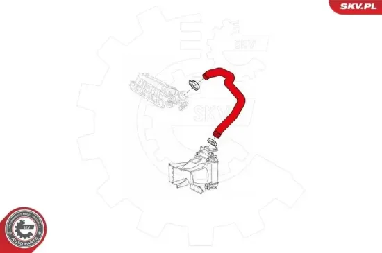 Ladeluftschlauch ESEN SKV 43SKV008 Bild Ladeluftschlauch ESEN SKV 43SKV008