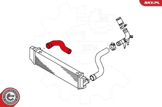 Ladeluftschlauch ESEN SKV 43SKV012 Bild Ladeluftschlauch ESEN SKV 43SKV012