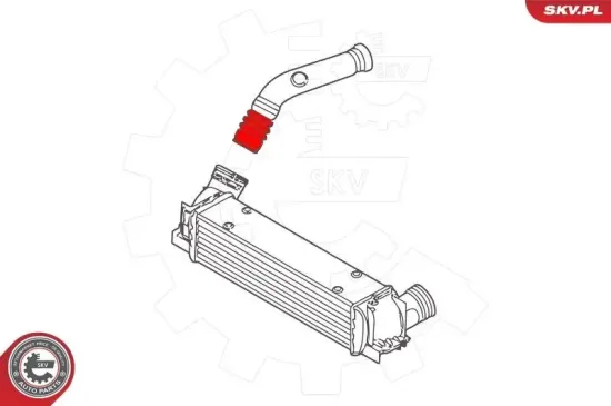 Ladeluftschlauch ESEN SKV 43SKV018 Bild Ladeluftschlauch ESEN SKV 43SKV018