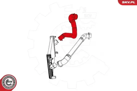 Ladeluftschlauch ESEN SKV 43SKV046 Bild Ladeluftschlauch ESEN SKV 43SKV046