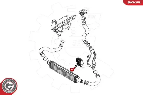 Ladeluftschlauch ESEN SKV 43SKV115 Bild Ladeluftschlauch ESEN SKV 43SKV115