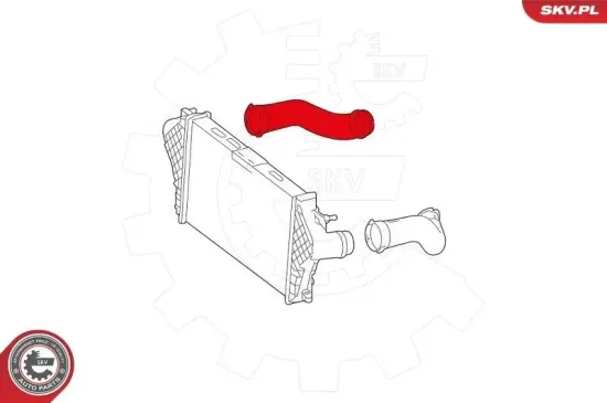 Ladeluftschlauch ESEN SKV 43SKV126 Bild Ladeluftschlauch ESEN SKV 43SKV126