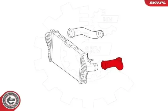 Ladeluftschlauch ESEN SKV 43SKV127 Bild Ladeluftschlauch ESEN SKV 43SKV127