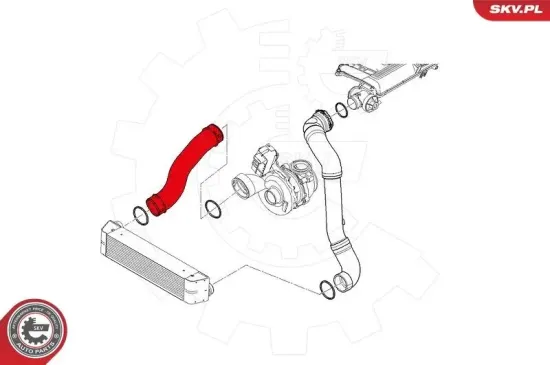Achsschenkel, Radaufhängung Vorderachse links ESEN SKV 47SKV021 Bild Achsschenkel, Radaufhängung Vorderachse links ESEN SKV 47SKV021