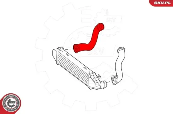 Ladeluftschlauch ESEN SKV 43SKV148 Bild Ladeluftschlauch ESEN SKV 43SKV148