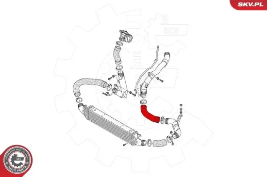 Ladeluftschlauch ESEN SKV 43SKV212 Bild Ladeluftschlauch ESEN SKV 43SKV212