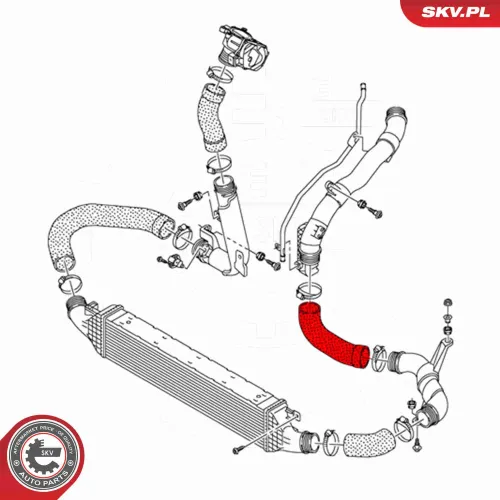 Ladeluftschlauch ESEN SKV 43SKV212 Bild Ladeluftschlauch ESEN SKV 43SKV212