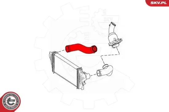 Ladeluftschlauch ESEN SKV 43SKV232 Bild Ladeluftschlauch ESEN SKV 43SKV232