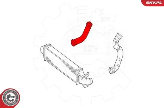Ladeluftschlauch ESEN SKV 43SKV233 Bild Ladeluftschlauch ESEN SKV 43SKV233