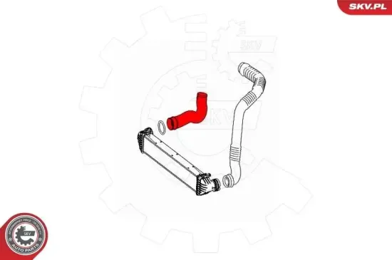 Ladeluftschlauch ESEN SKV 43SKV285 Bild Ladeluftschlauch ESEN SKV 43SKV285